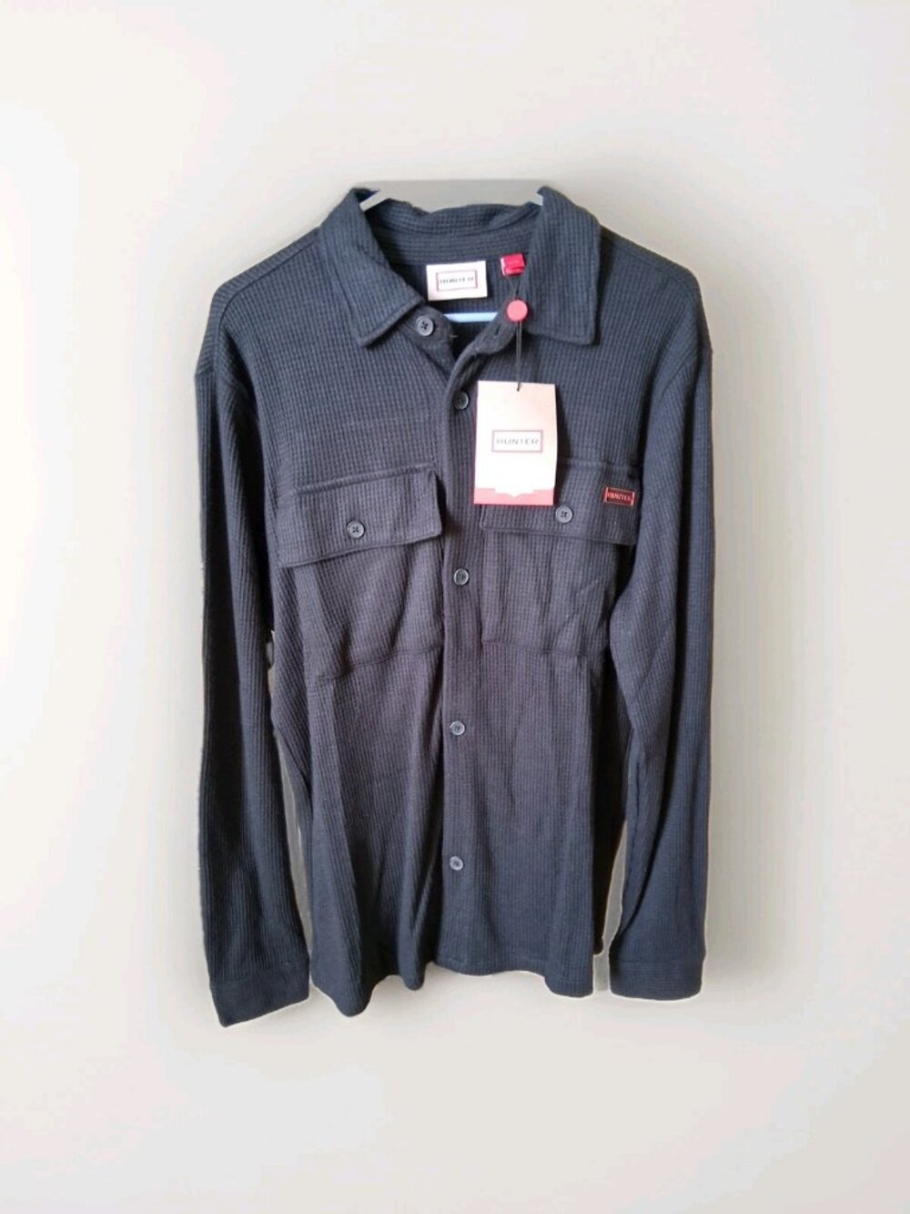 Hunter Men's Black Shirt Jacket Size M NWT